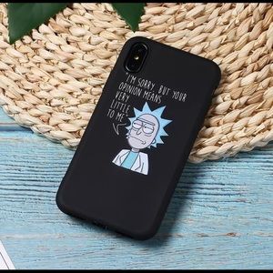 iPhone X/Xs Max Case Rick and Morty *New*